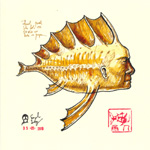 Ish Fish, 2010, 20X20cm