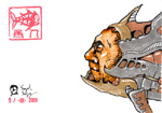 Chinafish, postcard, 2009.
